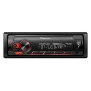 Pioneer MVH-S320BT Autoradio mit USB und Bluetooth rot