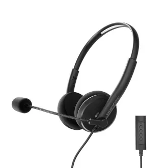 Energy Sistem Headset Office 2 , Kommunikations-Headset mit Mikrofon, Lautstärkeregler und Stummschaltung Energy Sistem Headset Office 2 , Kommunikations-Headset mit Mikrofon, Lautstärkeregler und Stummschaltung