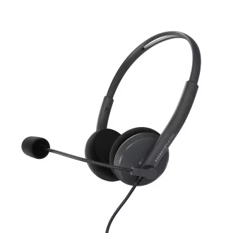 Energy Sistem Headset Office 2, Kommunikations-Headset mit Mikrofon, schwarz Energy Sistem Headset Office 2, Kommunikations-Headset mit Mikrofon, schwarz