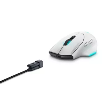 Dell Alienware 620M/Herring/Optisch/Rechtshänder/26.000 DPI/Drahtlos Kabellos/Weiß