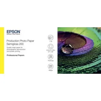 EPSON Production Photo Paper Semigloss 200 24" x 30 m EPSON Production Photo Paper Semigloss 200 24" x 30 m