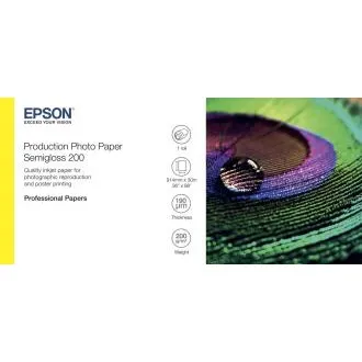 EPSON Produktionsfotopapier Semigloss 200 36 "x30m
