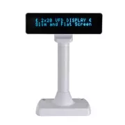 VFD Kundenanzeige Virtuos FV-2030W 2x20, seriell, weiß