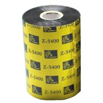 Zebraband 3400 Wachs/Harz. Breite 110mm. Länge 450