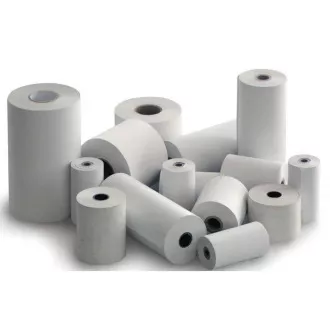 Thermopapier Breite 57mm, Rollenlänge 9m, 12mm Hohlraum (Rollendurchmesser bis zu 30mm)