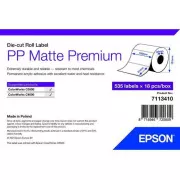 PP Mattes Etikett Premium, 102mm x 51mm, 535 Etiketten