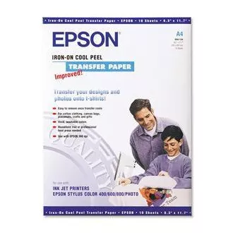 EPSON A4, Transferfolie zum Aufbügeln (10 Stück)