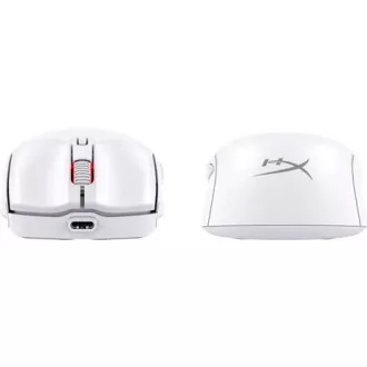 HP HyperX Pulsefire Haste 2 Mini/Herring/Optisch/Rechtshänder/26.000 DPI/Drahtlos Kabellos/Weiß