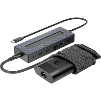 HP Univ. USB-C Hub und Laptop-Ladegerät Combo-EURO