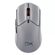 HyperX Pulsefire Haste 2 Pro/Herring/Optisch/Rechtshänder/26.000 DPI/USB BT/Grau