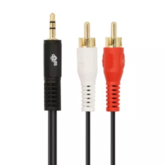 TB Touch Kabel 3,5mm Mini Jack -2x RCA M/M 1,5m