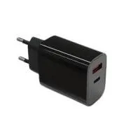 TB Touch USB-C   USB-A schwarzes Ladegerät