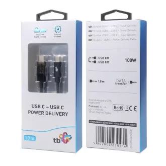 TB Touch USB C Kabel mit Ladeanzeige 100W TB Touch USB C Kabel mit Ladeanzeige 100W
