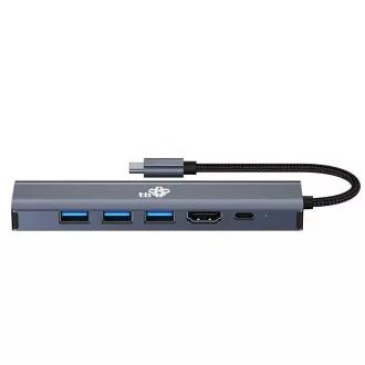 TB Touch USB C 6in1 - HDMI, USBx3, PD, RJ-45 TB Touch USB C 6in1 - HDMI, USBx3, PD, RJ-45