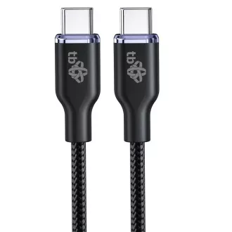 TB USB C - USB C 60W Glamour Kabel 1,5m schwarz