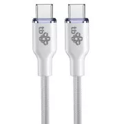 TB USB C - USB C 60W Glamour Kabel 1,5m weiß
