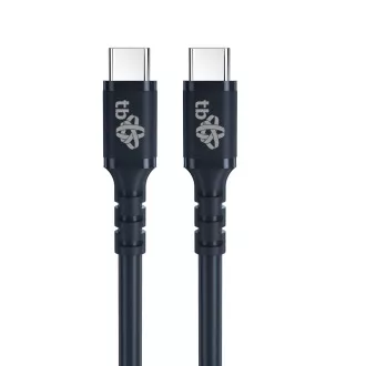 TB USB C - USB C 60W Jelly Kabel 1m schwarz TB USB C - USB C 60W Jelly Kabel 1m schwarz