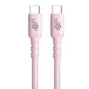 TB USB C - USB C 60W Jelly Kabel 1m rosa