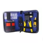 W-Star Network Tool Set WSNF1206, 9-teilige Crimpzange, Rj45-Tester, Trimmer, UTP