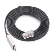 W-Star Reduzierstück USBC/RJ45, 1,5m, Konsolenkabel RS232, UC-RJ45RS232