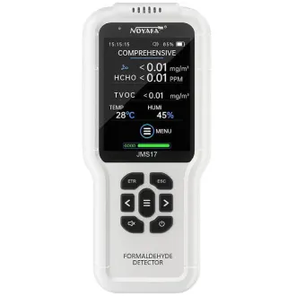 W-Star Luftqualitätsmonitor WSJMS17, TVOC, HCHO, Temperatur, Feuchtigkeit, Protokollierung