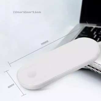 2in1 kabelloses Ladegerät, für Telefon und Apple Watch, weiß, 5V, 10W, Qi