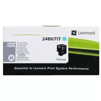 Lexmark 24B6717 - toner, cyan Lexmark 24B6717 - toner, cyan
