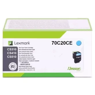 Lexmark 70C20CE - toner, cyan