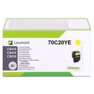 Lexmark 70C20YE - toner, yellow (gelb) Lexmark 70C20YE - toner, yellow (gelb)