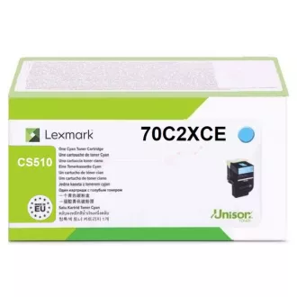 Lexmark 70C2XCE - toner, cyan Lexmark 70C2XCE - toner, cyan