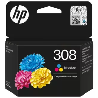 HP 308 (7FP20UE#301) - Tintenpatrone, color (farbe) HP 308 (7FP20UE#301) - Tintenpatrone, color (farbe)