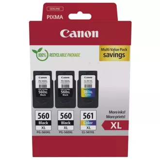 Canon PG-560-XL (3712C009) - Tintenpatrone, black + color (schwarz + farbe) Canon PG-560-XL (3712C009) - Tintenpatrone, black + color (schwarz + farbe)