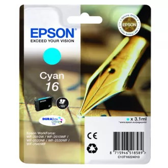 Epson T1622 (C13T16224022) - Tintenpatrone, cyan Epson T1622 (C13T16224022) - Tintenpatrone, cyan