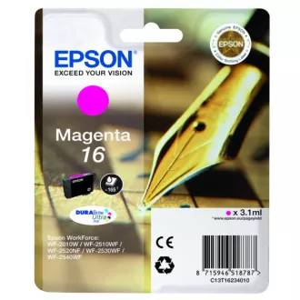 Epson T1623 (C13T16234022) - Tintenpatrone, magenta Epson T1623 (C13T16234022) - Tintenpatrone, magenta