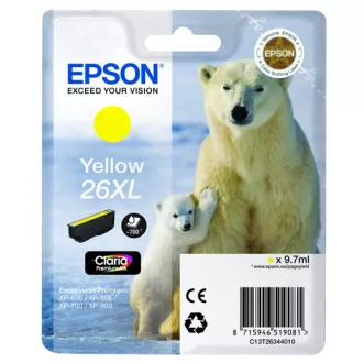 Epson T2634 (C13T26344022) - Tintenpatrone, yellow (gelb)