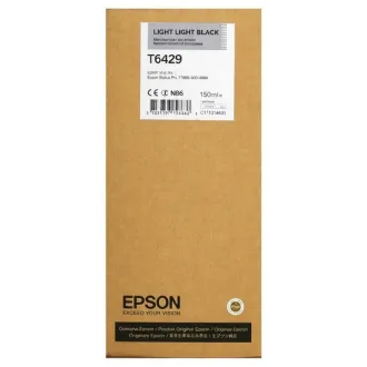 Epson T6429 (C13T642900) - Tintenpatrone, light light black (hellhellschwarz)