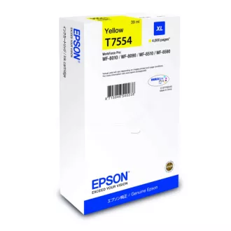 Epson T7554 (C13T75544N) - Tintenpatrone, yellow (gelb) Epson T7554 (C13T75544N) - Tintenpatrone, yellow (gelb)