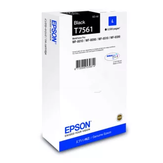 Epson T7561 (C13T75614N) - Tintenpatrone, black (schwarz) Epson T7561 (C13T75614N) - Tintenpatrone, black (schwarz)