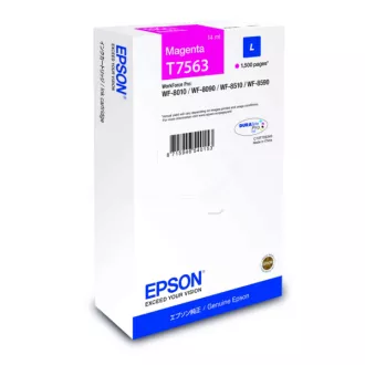 Epson T7563 (C13T75634N) - Tintenpatrone, magenta Epson T7563 (C13T75634N) - Tintenpatrone, magenta