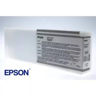 Epson T5917 (C13T591700) - Tintenpatrone, light black (hellschwarz) Epson T5917 (C13T591700) - Tintenpatrone, light black (hellschwarz)