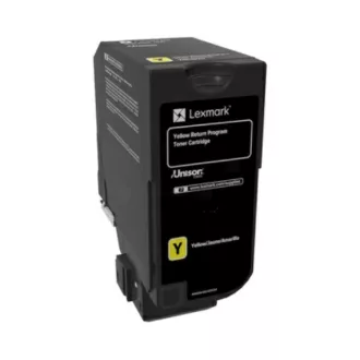 Lexmark 74C2HY0 - toner, yellow (gelb) Lexmark 74C2HY0 - toner, yellow (gelb)