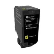 Lexmark 74C20YE - toner, yellow (gelb)