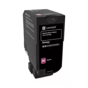 Lexmark 74C2HME - toner, magenta