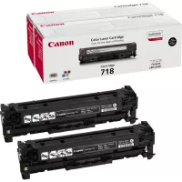 Canon 718 (2662B005) - toner, black (schwarz ) 2stk