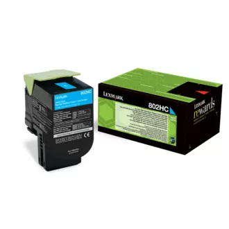 Lexmark 80C2HCE - toner, cyan