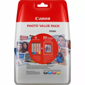 Canon CLI-571 (0386C009) - Tintenpatrone, black + color (schwarz + farbe) Canon CLI-571 (0386C009) - Tintenpatrone, black + color (schwarz + farbe)