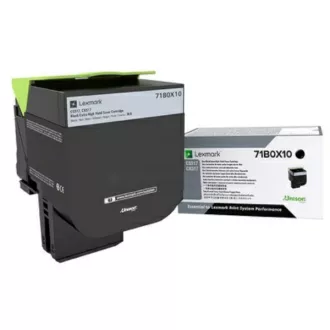 Lexmark 71B0X10 - toner, black (schwarz )