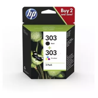 HP 303 (3YM92AE#301) - Tintenpatrone, black + color (schwarz + farbe) HP 303 (3YM92AE#301) - Tintenpatrone, black + color (schwarz + farbe)