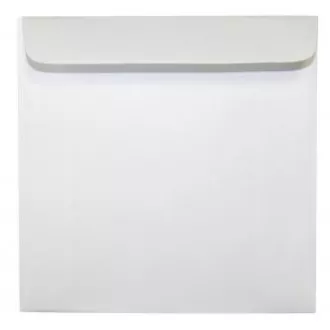 Umschlag für 1 CD, Papier, weiß, mit Klebelasche Umschlag für 1 CD, Papier, weiß, mit Klebelasche