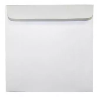 Umschlag für 1 CD, Papier, weiß, mit Klebelasche, Logo, 100er-Pack Umschlag für 1 CD, Papier, weiß, mit Klebelasche, Logo, 100er-Pack